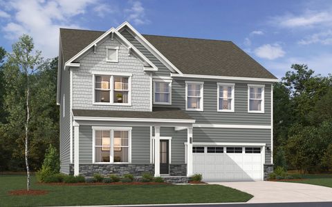 New construction Single-Family house 1037 Seneca Park Ln, Knightdale, NC 27545 plan Orwell - image