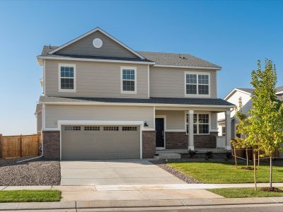 New construction Single-Family house 17366 E. 91St Way, Commerce City, CO 80022 The Waterton- photo 0