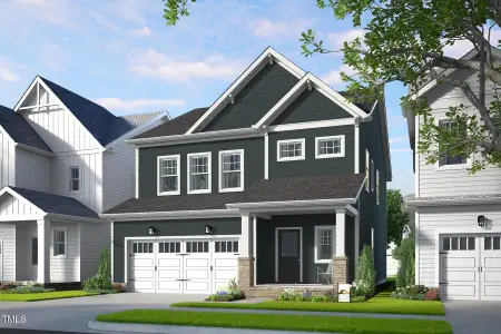 New construction Single-Family house 334 Beacon Dr, Pittsboro, NC 27312 Lucky - photo 0