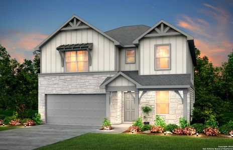 New construction Single-Family house 4040 Sun Meadow Ln, Seguin, TX 78155 Kisko- photo 0