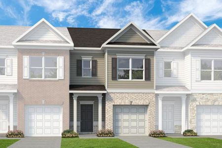 New construction Townhouse house 254 Dupont Drive, Cartersville, GA 30121 The Pierce- photo 0