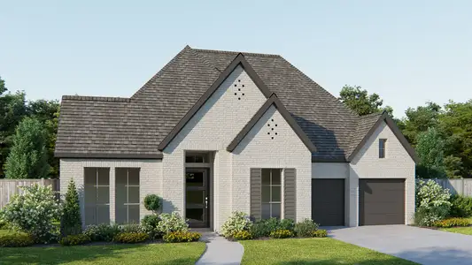 New construction Single-Family house 9812 Oak Glade Dr, Denton, TX 76205 plan 3080W - image