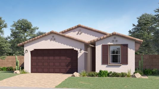 New construction Single-Family house 18664 W Hiddenview, Goodyear, AZ 85338 plan Latitude Plan 3580 - image