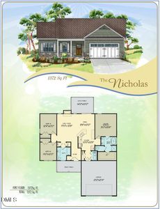New construction Single-Family house 413 Creeks Edge Dr, Pikeville, NC 27863 - image