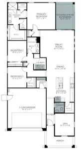New construction Single-Family house 990 W Finch Dr, Queen Creek, AZ 85140 plan Amethyst - image 5