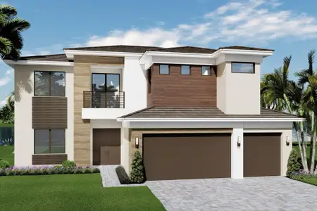 New construction Single-Family house 20393 Grand Cascade Ave, Boca Raton, FL 33434 plan Pacifica - image
