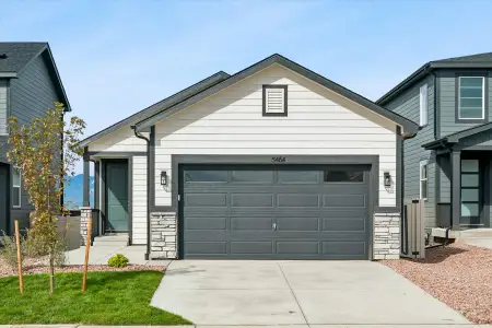 New construction Single-Family house 5464 Triple Tree St, Colorado Springs, CO 80925 plan Carnation - image