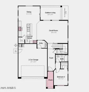 New construction Single-Family house 8807 W Pasadena Ave, Glendale, AZ 85305 plan Paisley - image