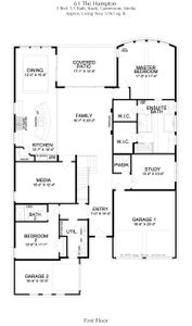 New construction Single-Family house 4427 Welwood Rd, Frisco, TX 75033 plan Hampton - image 3