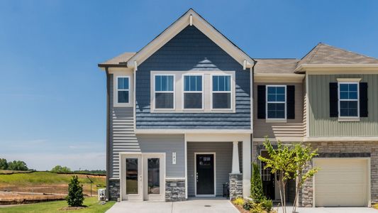 New construction Townhouse house 3030 Wendell Boulevard, Wendell, NC 27591 - photo 0