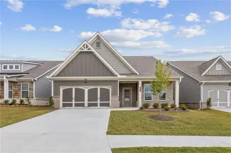 New construction Single-Family house 2680 Warbler Pass, Loganville, GA 30052 plan Malibu - image