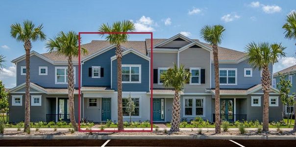 New construction Townhouse house 17322 Alderwood Ln, Punta Gorda, FL 33982 plan The Madison - image