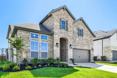 New construction Single-Family house 2216 Ten Mile Creek Rd, Celina, TX 75009 plan 1536 - image