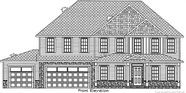 New construction Single-Family house 424 Kimberwicke Dr, Fayetteville, NC 28306 - image