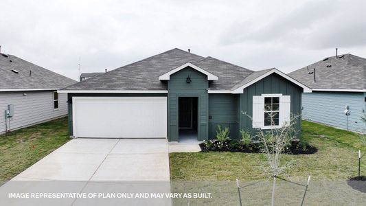 New construction Single-Family house 1710 Miller Ter, Lockhart, TX 78644 The Ashburn- photo 0 0