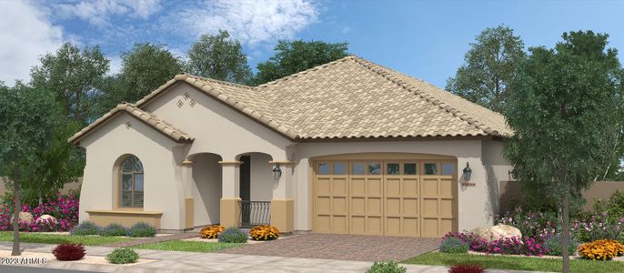 New construction Single-Family house 22900 E Thornton Rd, Queen Creek, AZ 85142 Redwood- photo 3 3