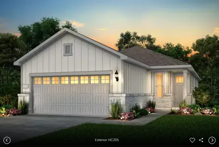 New construction Single-Family house 304 Livewater Ln, Georgetown, TX 78633 plan Compass - image