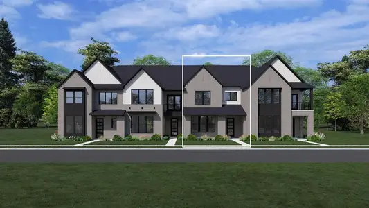New construction Townhouse house 2808 Yampa Dr, McKinney, TX 75078 - image