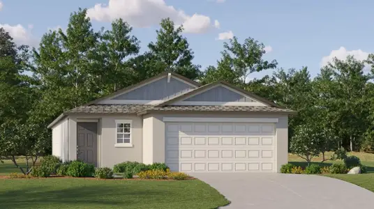 New construction Single-Family house 17643 Happytrails St, Land O' Lakes, FL 34638 Annapolis- photo 0