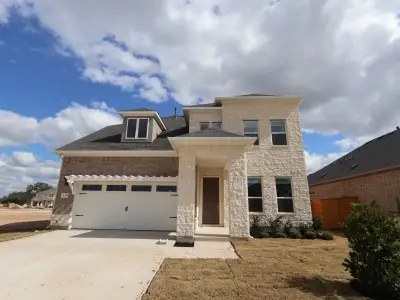 New construction Single-Family house 134 Leland Ave, Buda, TX 78610 plan Belmont II - Signature II Series - image