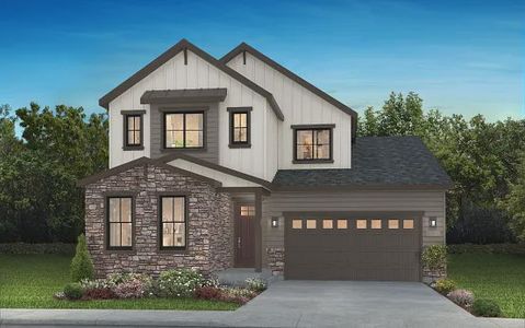 New construction Single-Family house 9110 Lake Breeze Dr, Littleton, CO 80125 plan 4056 Starfall - image