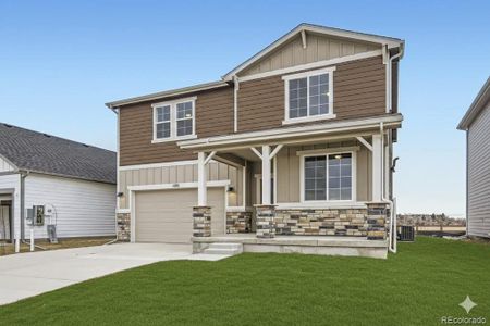 New construction Single-Family house 42950 Colonial Trl, Elizabeth, CO 80107 plan Sierra - image