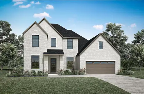 New construction Single-Family house 1805 Crimson Sunset Dr, Georgetown, TX 78628 plan Dakota - image