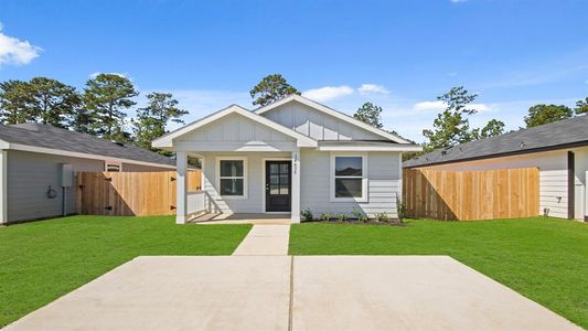 New construction Single-Family house 14635 New Village Dr, Willis, TX 77378 - photo 0