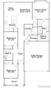 New construction Single-Family house 4689 Thistle Dr, Brighton, CO 80601 plan Snowmass - image