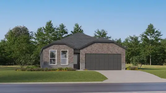 New construction Single-Family house 620 Grand View Rd, Georgetown, TX 78628 plan Navarre - image