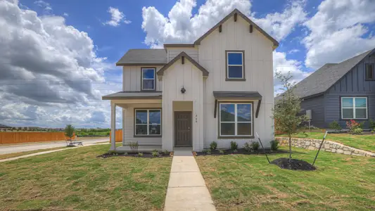 New construction Single-Family house 260 Las Lomas Dr, San Marcos, TX 78666 The Holland- photo 0