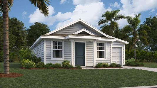 New construction Single-Family house 1673 Teagan Lane, Winter Haven, FL 33884 Haven- photo 0