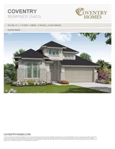 New construction Single-Family house 42655 Mystery Ln, Magnolia, TX 77354 plan Kempner - image