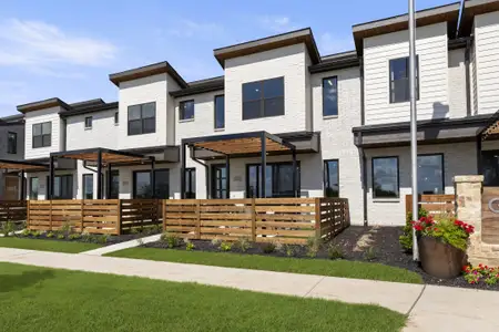 New construction Townhouse house 2036 Aldrich Mews, Celina, TX 75009 plan Laurel - image