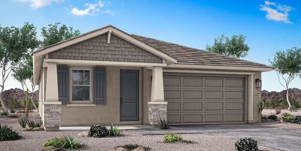 New construction Single-Family house 43432 N Hinoki St, Queen Creek, AZ 85140 plan Mica - image