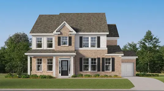 New construction Single-Family house 4385 Tillman Ln, Cumming, GA 30028 plan Ashland With Basement - image
