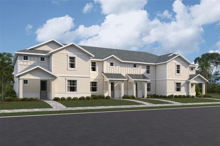 New construction Townhouse house 8107 Seaflower Pkwy, Bradenton, FL 34210 plan Bay Harbor - image