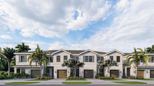 New construction Townhouse house 166 Ne 13Th Terrace, Homestead, FL 33033 Bryce- photo 0