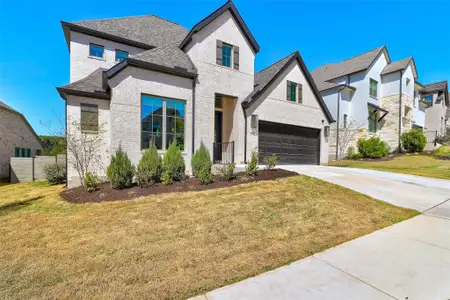 New construction Single-Family house 1216 Summer Moon Dr, Georgetown, TX 78628 plan Design 3397W - image