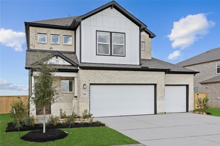 New construction Single-Family house 2411 Outpost Canyon Dr, Iowa Colony, TX 77583 - image