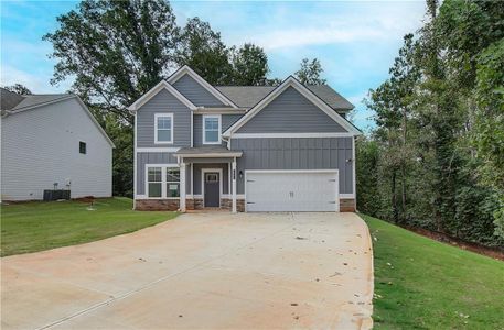 New construction Single-Family house 1152 Bodega Lp, Locust Grove, GA 30248 plan Oakmont - image