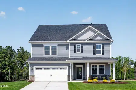 New construction Single-Family house 105 Magma Ln, Holly Springs, NC 27540 plan Hamilton - image