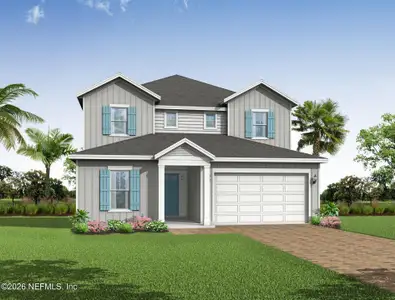 New construction Single-Family house 13060 Whispering Winds Dr, Jacksonville, FL 32256 plan Scarlett - image