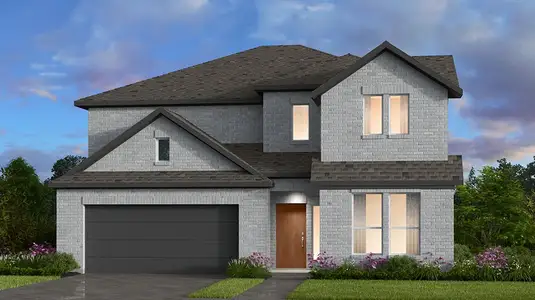 New construction Single-Family house 1708 Yaupon Ct, Celina, TX 75009 plan Saffron - image