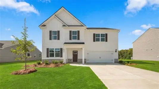 New construction Single-Family house 184 Melrose Ct, Jefferson, GA 30549 plan Halton - image