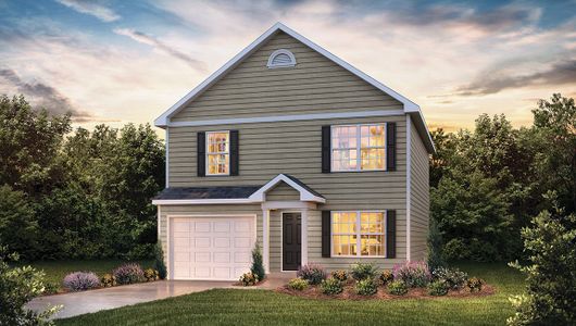 New construction Single-Family house 617 River Trace Lp, Simpsonville, SC 29680 plan Brandon - image