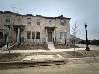 New construction Townhouse house 626 Redwood Wy, Mansfield, TX 76063 Berkeley- photo 1 1