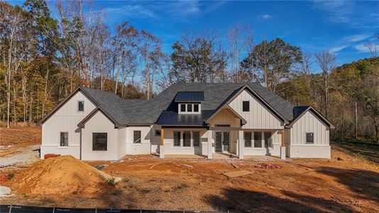 New construction Single-Family house 938 Creek Nation Rd, Jefferson, GA 30549 - photo 0