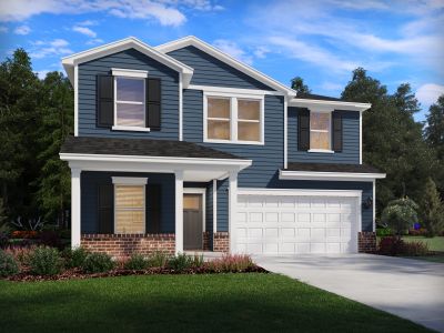 New construction Single-Family house 5922 Fallowfield Ln, Raleigh, NC 27616 plan Lakeland - image