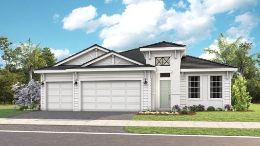 New construction Single-Family house 13608 Le Christine Dr, Palm Beach Gardens, FL 33412 plan Nina - image
